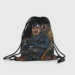Рюкзак-мешок Сталин военный, цвет: 3D-принт