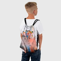 Рюкзак-мешок Король и Шут, цвет: 3D-принт — фото 2