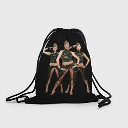 Мешок для обуви Армейские девушки