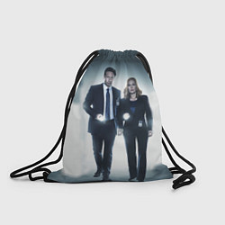 Рюкзак-мешок Малдер и Скалли, цвет: 3D-принт