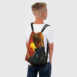 Рюкзак-мешок Lucifer Cartoon цвета 3D-принт — фото 2