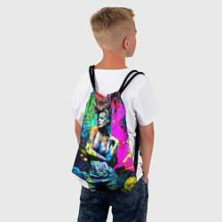Рюкзак-мешок Боди-арт, цвет: 3D-принт — фото 2