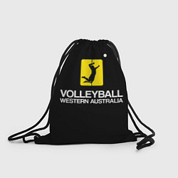 Рюкзак-мешок Волейбол 67, цвет: 3D-принт