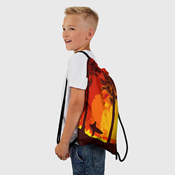 Рюкзак-мешок Summer Surf, цвет: 3D-принт — фото 2