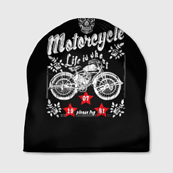 Шапка Moto t-shirt 2, цвет: 3D-принт