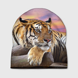 Шапка Тигр на закате, цвет: 3D-принт