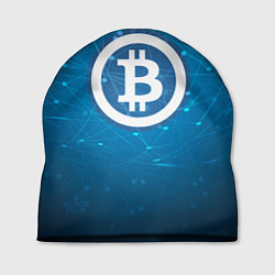 Шапка Bitcoin Blue, цвет: 3D-принт