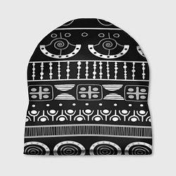 Шапка Black and White ethnic