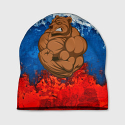 Шапка Русский медведь, цвет: 3D-принт