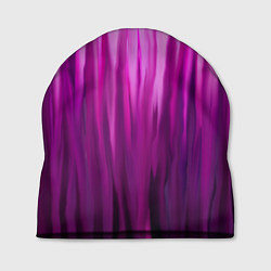 Шапка Фиолетово-черные краски, цвет: 3D-принт