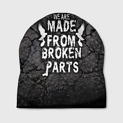 Шапка Made from broken parts, цвет: 3D-принт
