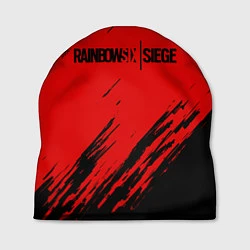 Шапка R6S: Red Style, цвет: 3D-принт