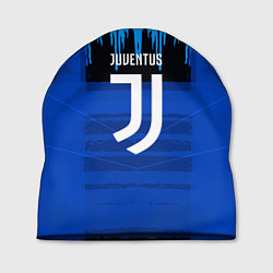 Шапка FC Juventus: Blue Abstract, цвет: 3D-принт