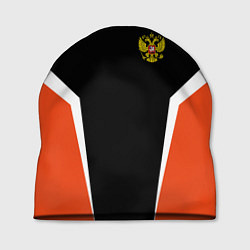 Шапка Russia: Orange Sport