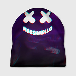 Шапка Marshmello: Violet Glitch