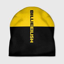 Шапка BILLIE EILISH: Yellow & Black, цвет: 3D-принт