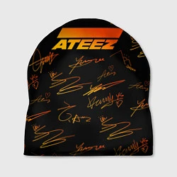 Шапка ATEEZ АВТОГРАФЫ