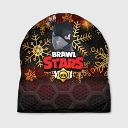 Шапка Новогодний BRAWL STARS CROW