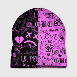 Шапка LIL PEEP LOGOBOMBING, цвет: 3D-принт