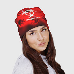 Шапка PLAGUE INC, цвет: 3D-принт — фото 2