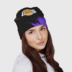 Шапка LA LAKERS, цвет: 3D-принт — фото 2