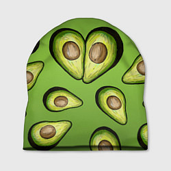 Шапка Люблю авокадо, цвет: 3D-принт