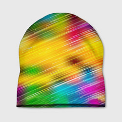 Шапка Радужный звездопад, цвет: 3D-принт