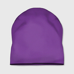 Шапка Фиолетовая волна, цвет: 3D-принт