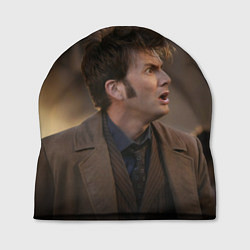 Шапка 10th DOCTOR WHO, цвет: 3D-принт