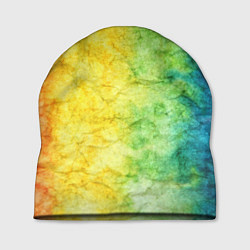 Шапка Разноцветный акварель градиент, цвет: 3D-принт