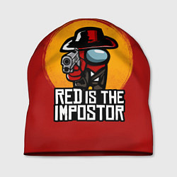 Шапка Red Is The Impostor