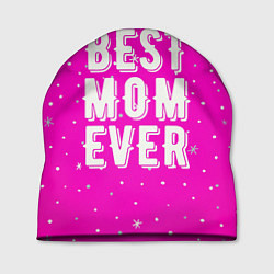 Шапка Лучшая мама, цвет: 3D-принт