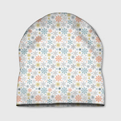 Шапка Снежинки, цвет: 3D-принт