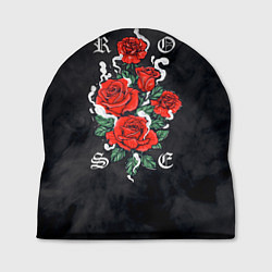 Шапка РОЗЫ ROSES SMOKE, цвет: 3D-принт