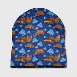 Шапка Весна, но все еще снежная, цвет: 3D-принт