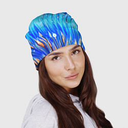 Шапка Морские водоросли!, цвет: 3D-принт — фото 2