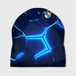 Шапка BMW LOGO 3Д ПЛИТЫ ГЕОМЕТРИЯ, цвет: 3D-принт