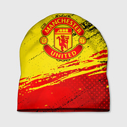Шапка Manchester United Футбольный клуб, цвет: 3D-принт