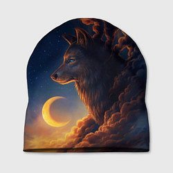 Шапка Ночной Волк Night Wolf, цвет: 3D-принт