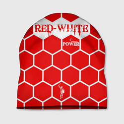 Шапка Красно-Белая Сила, цвет: 3D-принт
