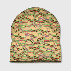 Шапка Гамбургеры Hamburgers, цвет: 3D-принт
