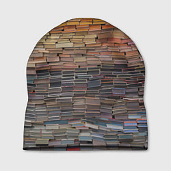 Шапка Книжные кирпичики знаний, цвет: 3D-принт