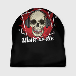 Шапка Музыка или Cмерть, цвет: 3D-принт