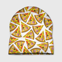 Шапка Кусочки вкусной пиццы