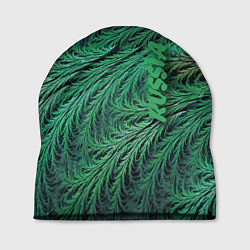Шапка Узор из веток можжевельника Pattern of juniper bra, цвет: 3D-принт