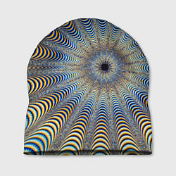 Шапка Туннель - оптическая иллюзия, цвет: 3D-принт