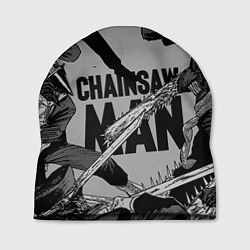 Шапка Chainsaw man comix