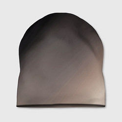 Шапка Черный, серый бежевый градиент, цвет: 3D-принт