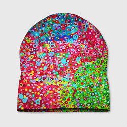 Шапка Цветная пуантель, цвет: 3D-принт