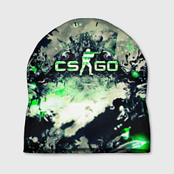 Шапка CS GO green, цвет: 3D-принт